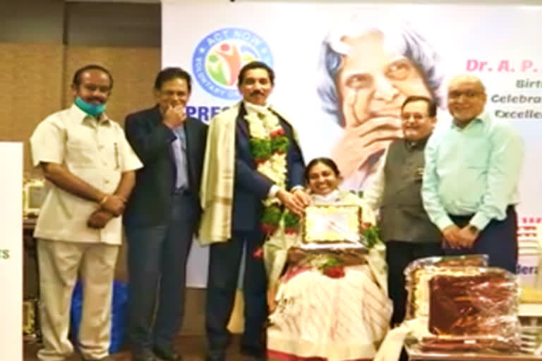 apj abdul kalam excellence awards for doctors in hyderabad