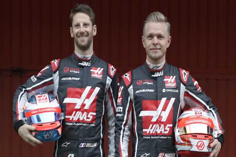 Kevin Magnussen and Romain Grosjean