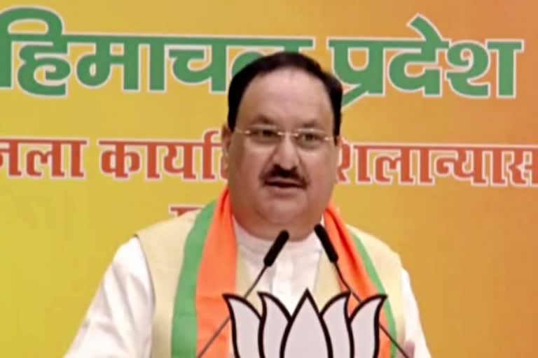 jp nadda on china