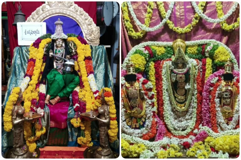 navaratri 6thday in anantapuram