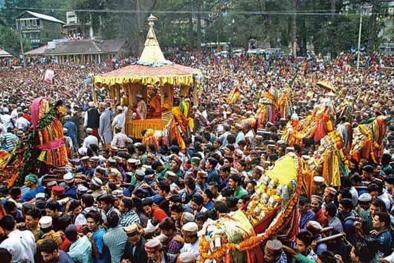 Rath Yatra of Kullu Dussehra