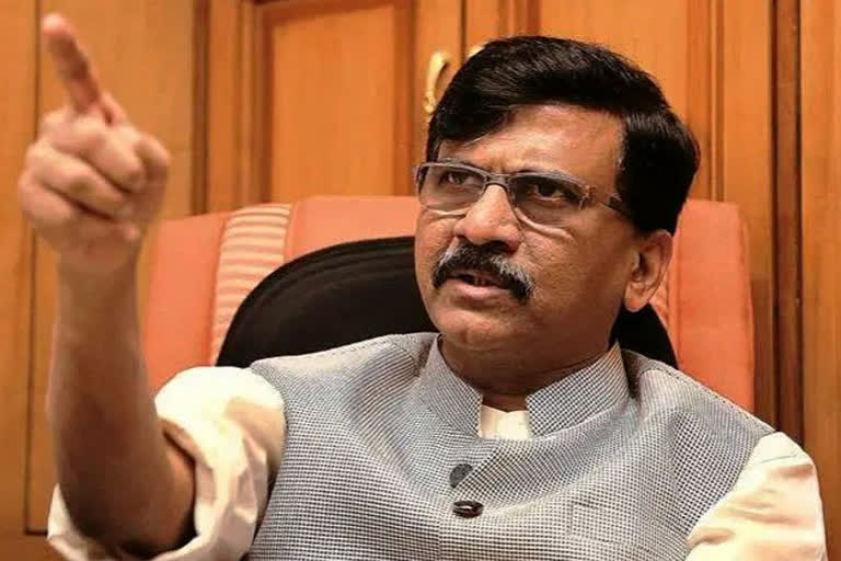 Vaccine row  BJP Bihar manifesto  Sanjay Raut over vaccine  Sanjay Raut slams BJP  Bihar election 2020  Bihar polls  BJP manifesto for Bihar shows it's discriminatory nature  ബി.ജെ.പി  സൗജന്യ കൊവിഡ് വാക്‌സിൻ വാഗ്‌ദാനം  സഞ്ജയ് റാവത്ത്  ശിവസേന നേതാവ്  പാർട്ടിയുടെ വിവേചനപരമായ സ്വഭാവം