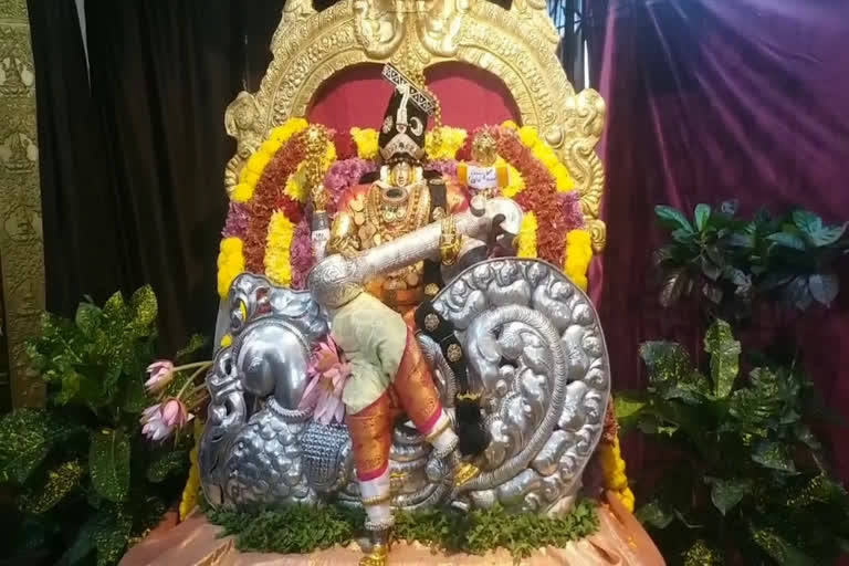 navaratri celebrations at bhadrachalam temple in bhadradri kothagudem