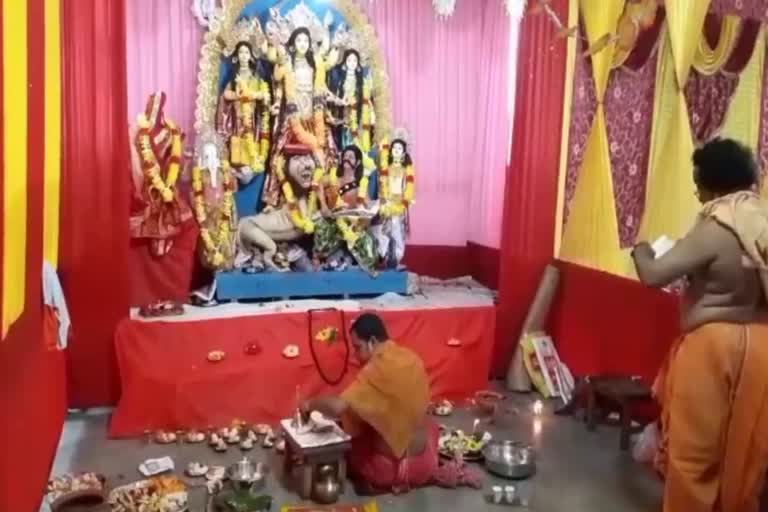 Durga Puja celebrations in Karimganj