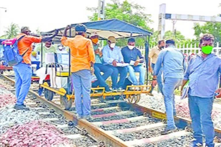 Vijayawada-Gudiwada-Machilipatnam railway line available