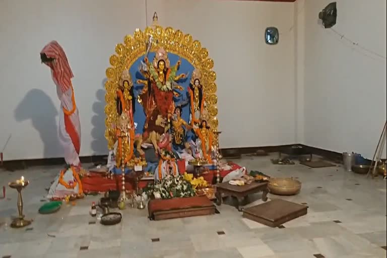 Durga puja at Guwahati amid covid protocol