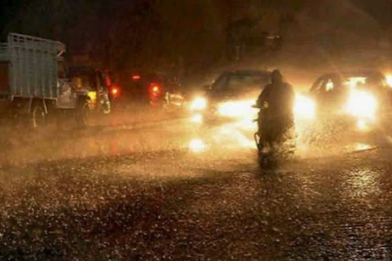 rainfall in Bengaluru