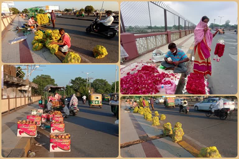 Pathrana Bazaar started on Sabarmati river