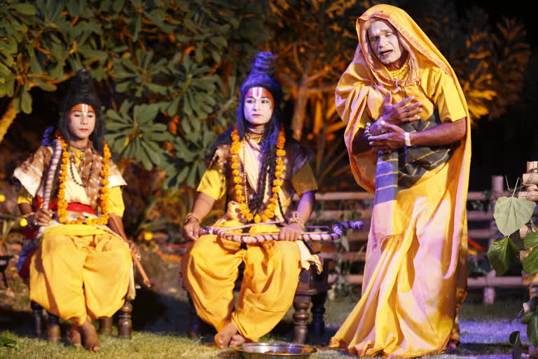 Ramlila staged at Tribal Museum