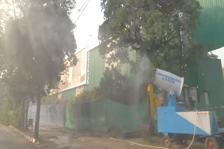 Anti-smog guns deployed at several locations in the national capital, as part of measures being taken to control pollution