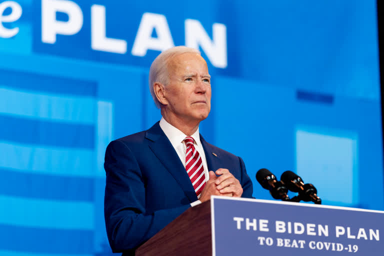 Biden pledges free Covid-19 vaccine for all if elected