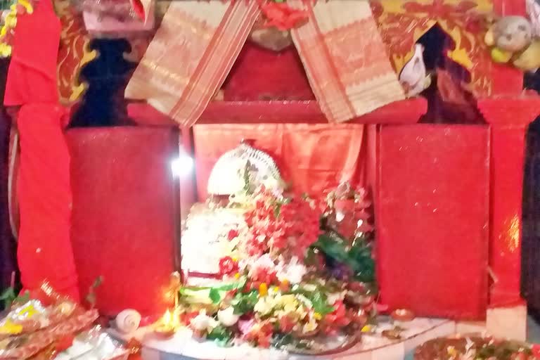 maa Bhairobi mandir durga puja special tezpur assam etv bharat news