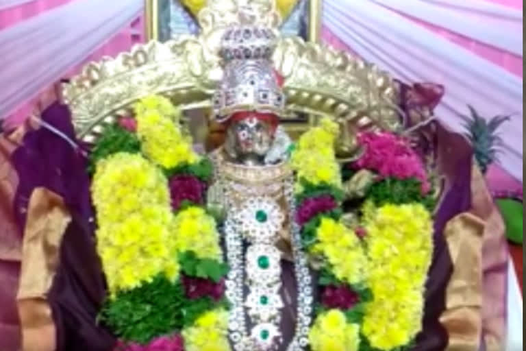 navratri 8th day celebrations in edupayala vana durga devi temple in medak district