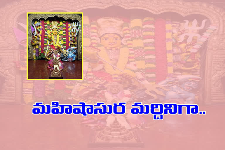 dussehra celebrations at warangal bhadrakali temple