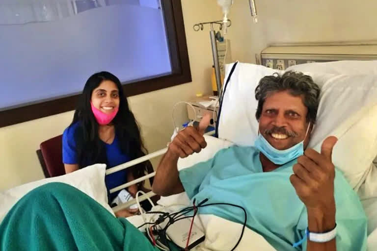 Kapil dev expressed blessings of those who pray for safety