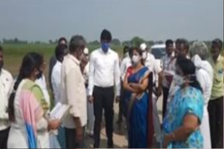 krishna district joint collector visits chndarlapadu mandal