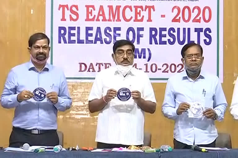 eamcet agriculture results released today