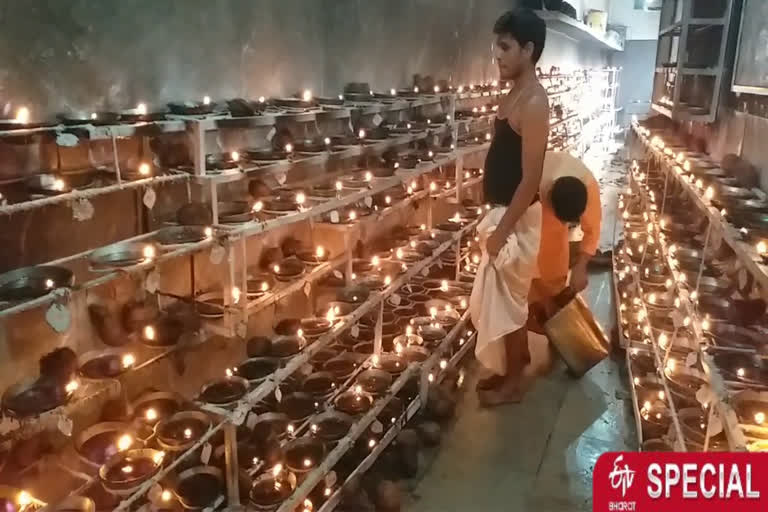 Akhand Jyoti in Durga temple