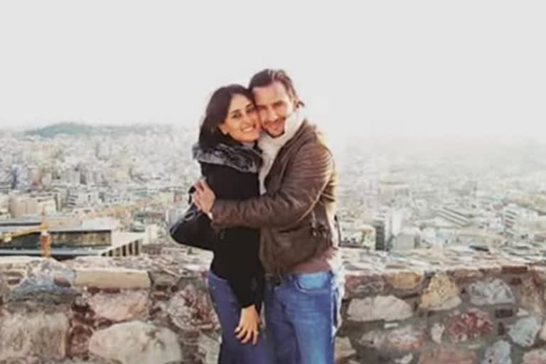 Kareena with Saif