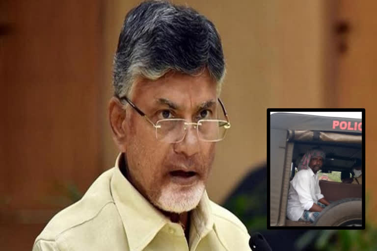 chandrababu angry over attack on Farmer in Nellore