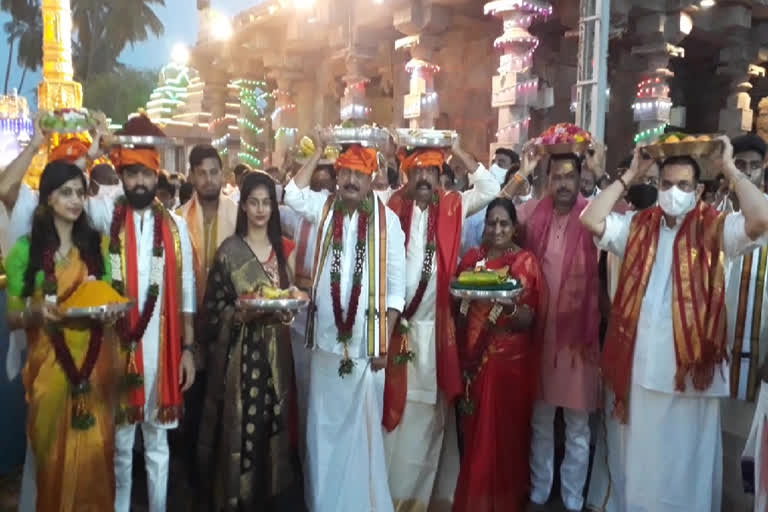 dasara celebrations in srisailam temple