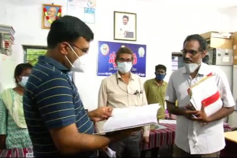 nellore collector visit sachivalayams