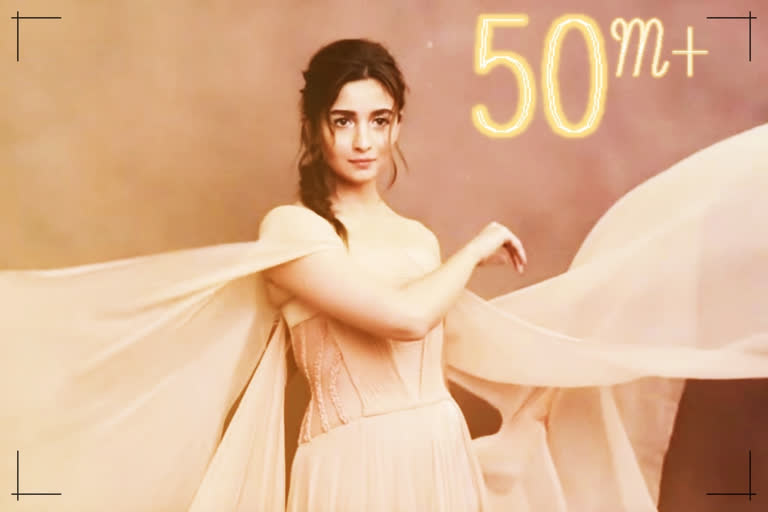 Alia bhatt 50 million instagram