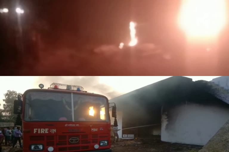 fire accident in shahbad, राजस्थान हिंदी न्यूज
