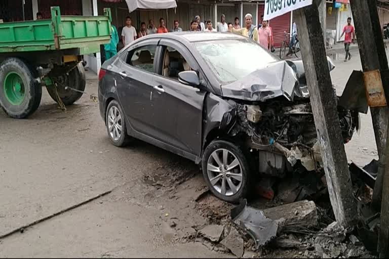 Road  Accident At Kalgasia