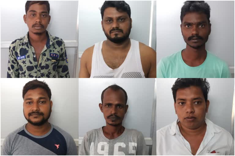 6 Robbery arrested in puri