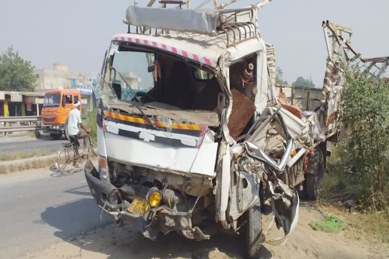 road accident in behror, बहरोड़ न्यूज