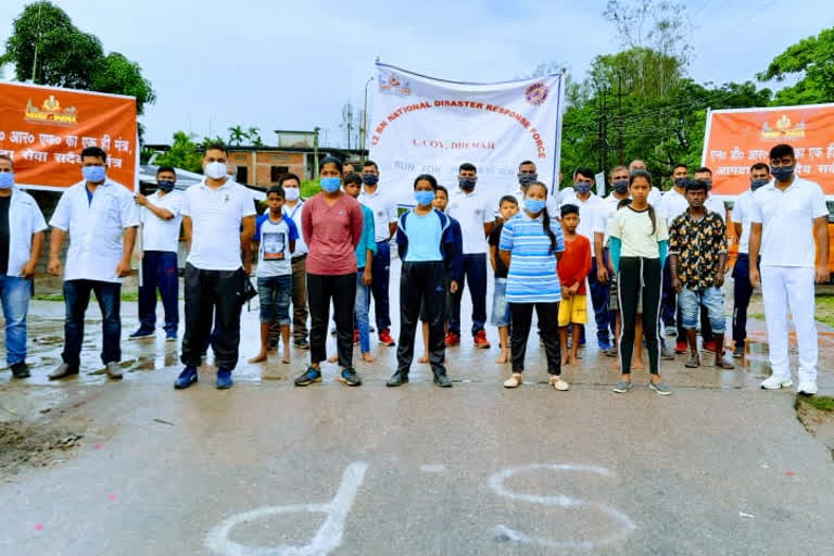 NDRF Entrepreneur and Run for Unity completes Dhemaji Unity Round Complete