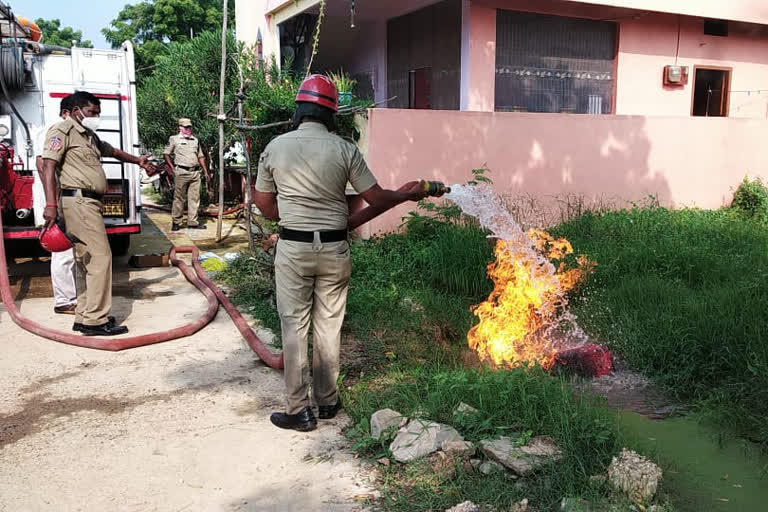 gas cylinder blast