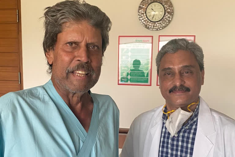 Kapil Dev discharged from hospital after angioplasty