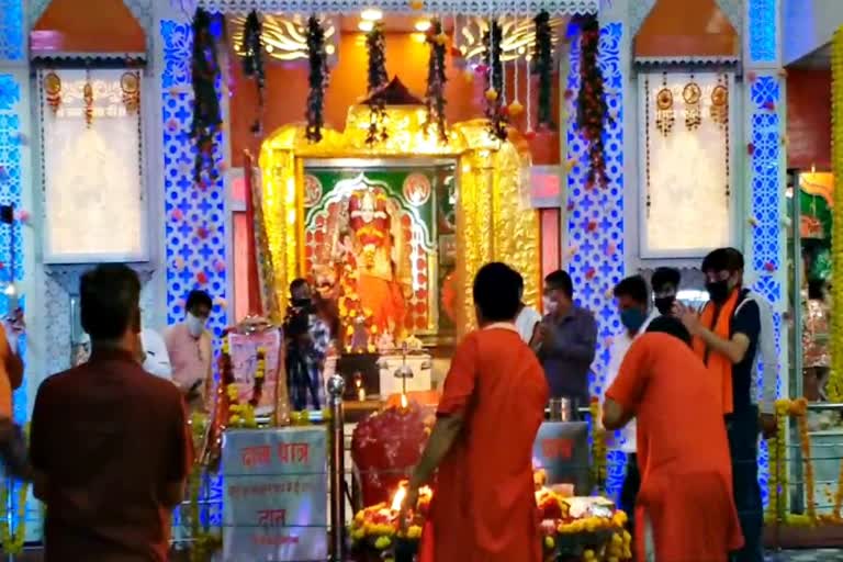 Ancient Sri Durga Temple of Sriganganagar,  Corona effect on Navratri