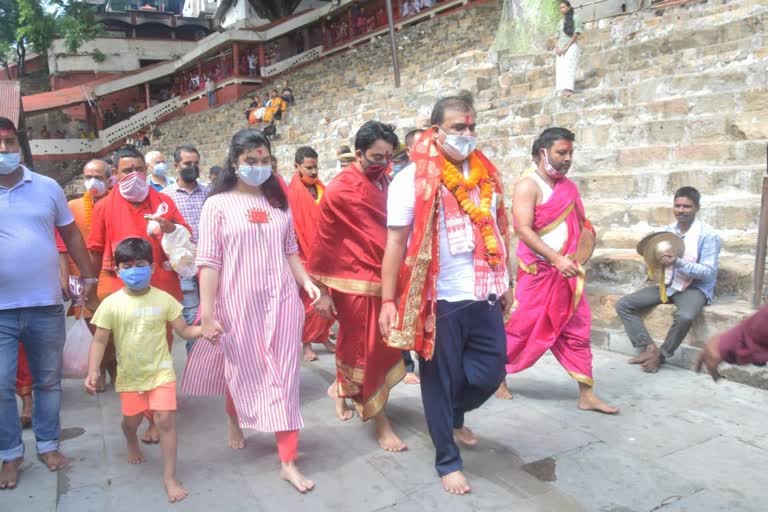 himanta biswa visit kamakhya due to nabami pooja