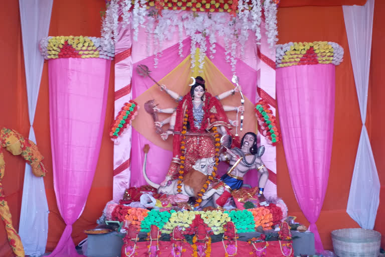 durga puja in hazaribag