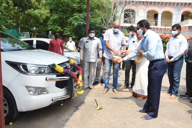 Ayudha Puja at the police station