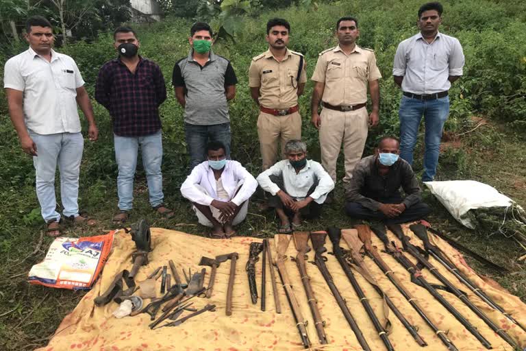 arms factory busted in dungarpur,  arms factory in dungarpur