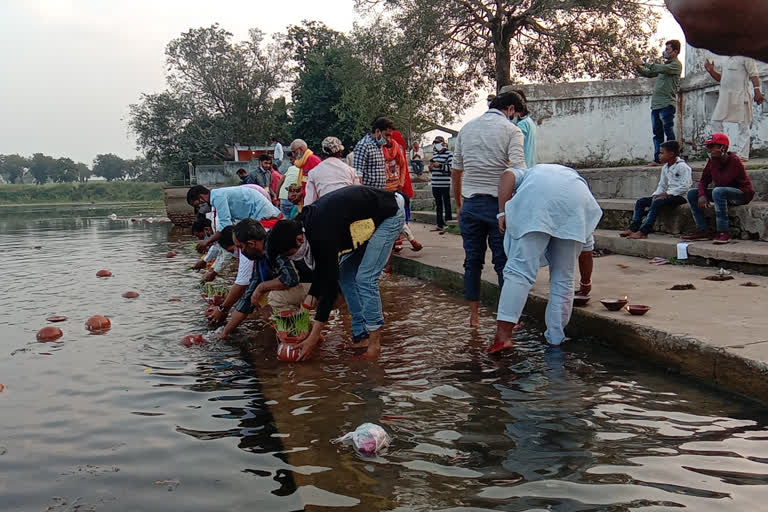 Jawara immersion in Birasini temple