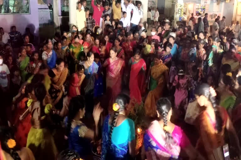 Bathukamma celebrations in many villages of Palnadu