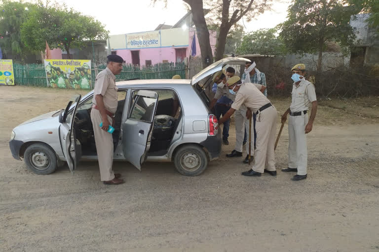 second day of bhiwani police night domination campaign