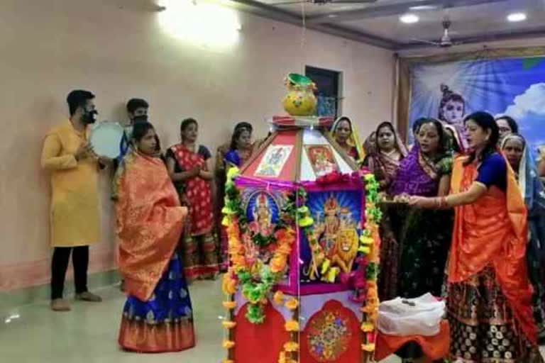 Garba organized in Manendragarh