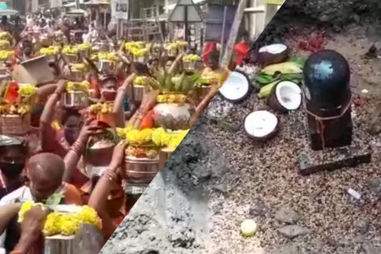 foundation stone laying