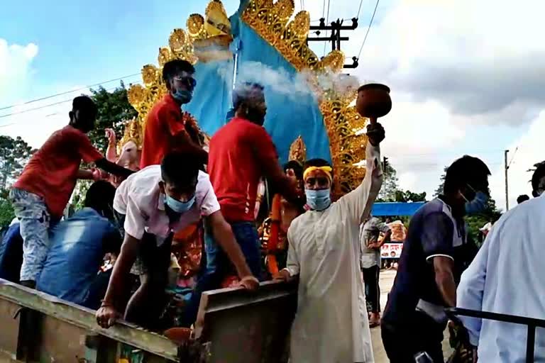 Bijoya dasami celebration at nalbari assam etv bharat news