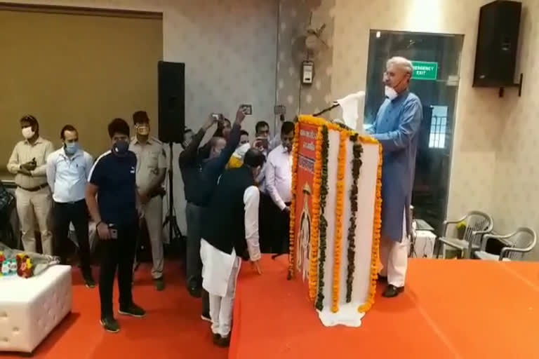 Union Minister of State Rao inderjit singh honored students in rewari