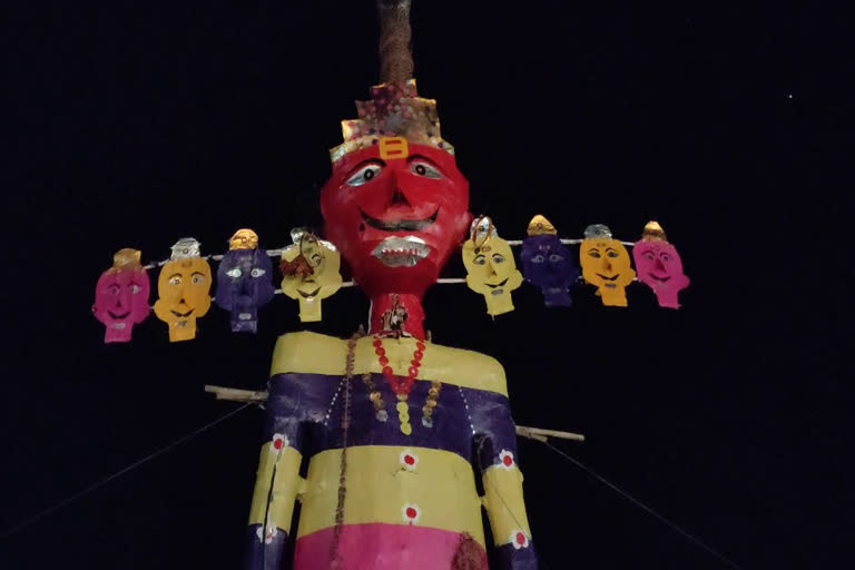 Ravana dahan in Seoni Malwa of Hoshangabad