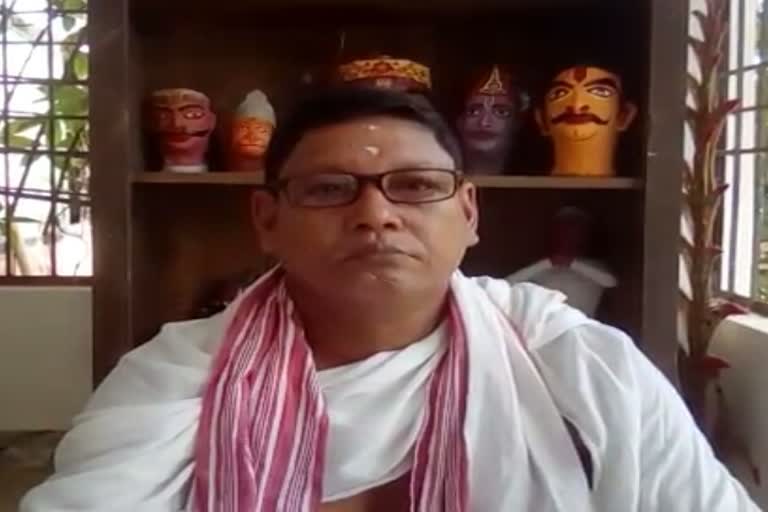 Sri Sri Alengi Narasingha Satra Satradhikar Reaction Against MLA Swerman Ali Speach At Majuli