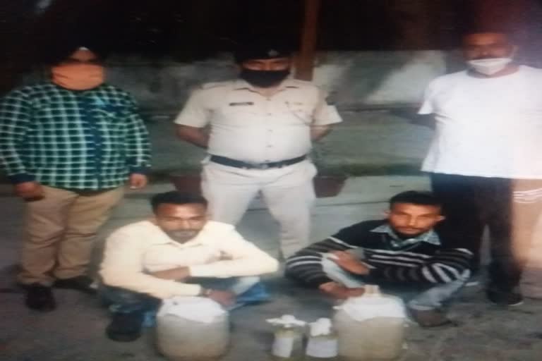alcohol recovered in Puruwala