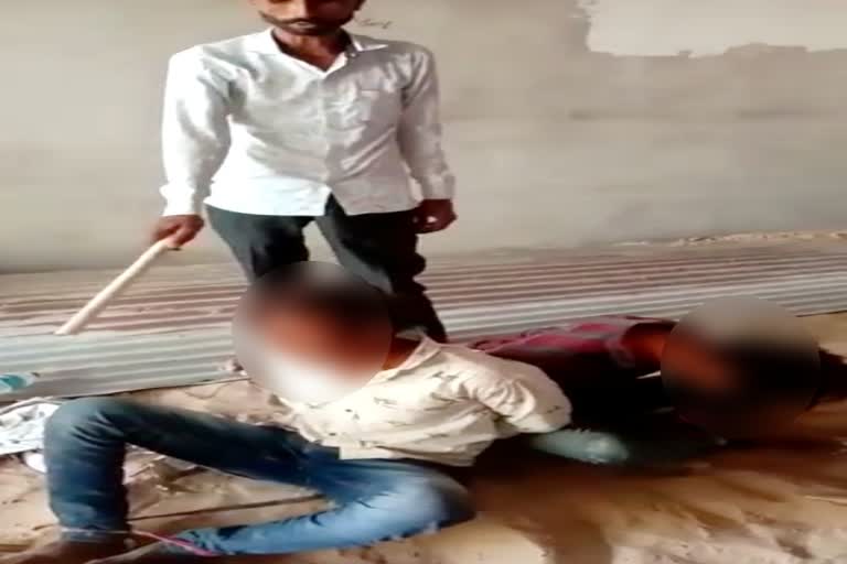 जालोर न्यूज, Dalit youth beaten in sanchore